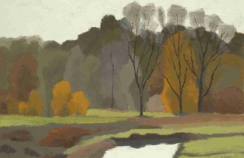 Een schilderij van De Ploeg