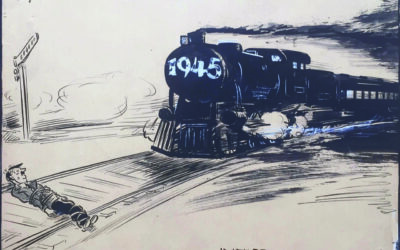 Spotprenten van Olschwanger